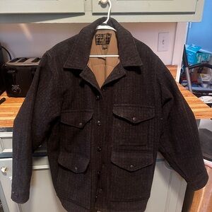 Filson mackinaw wool insulated jacket
